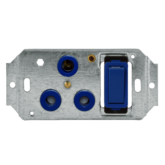 Crabtree Classic STD Single 164-1 Switched Socket on 4×2 Yoke