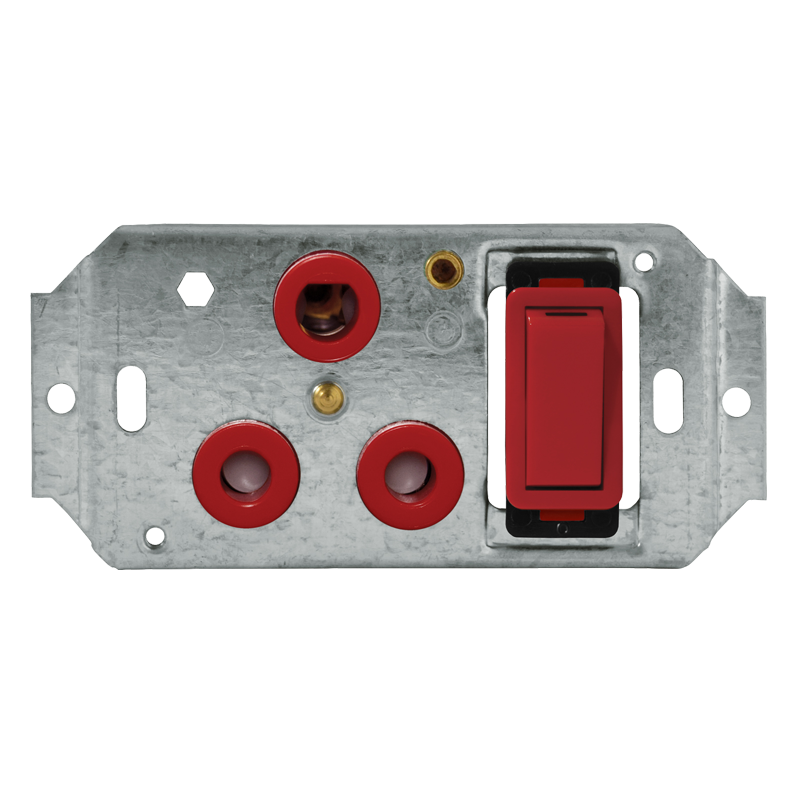 Crabtree Classic Single Dedicated 164-4 Switched Socket on Yoke (Cabstrut)