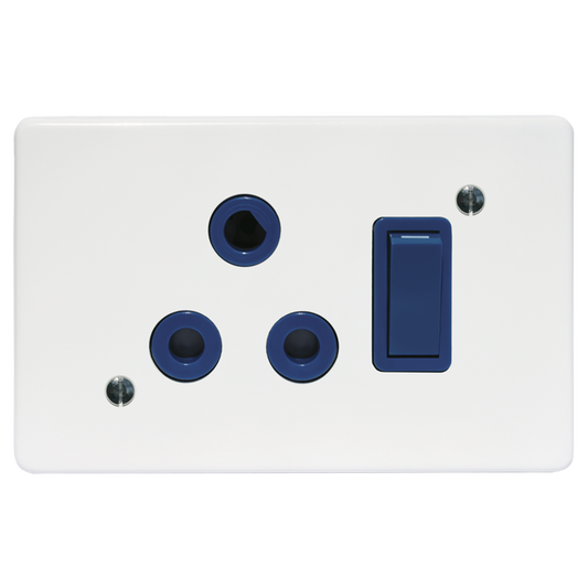 Crabtree Classic Single Dedicated Switched Socket 164-4 on 4×2 Yoke