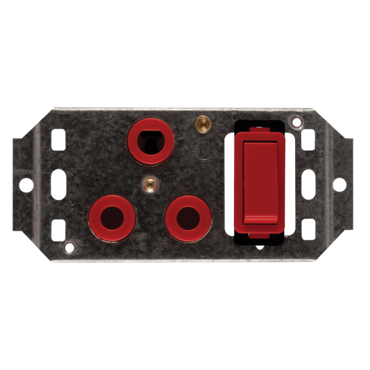 Crabtree Classic Single Dedicated 164-4 Switched Socket on Yoke