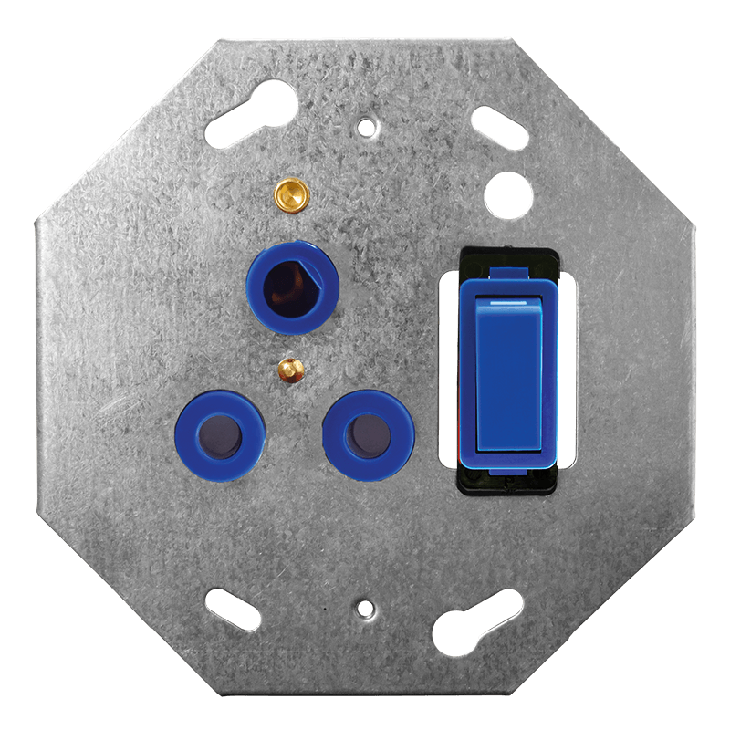 Crabtree Classic Single Dedicated Switched Socket 164-4 on 4×4 Yoke