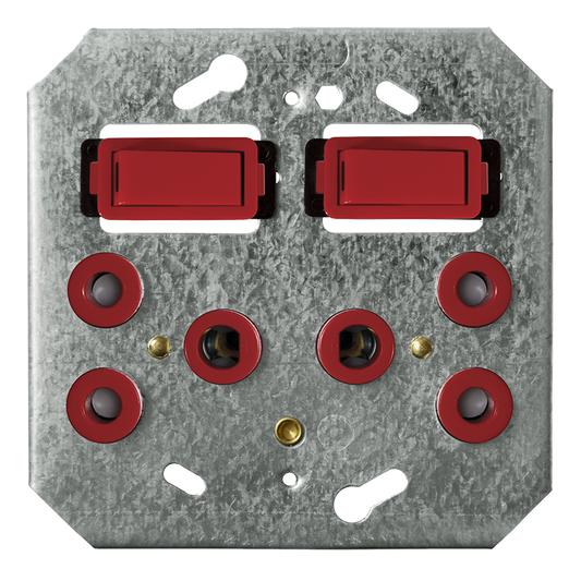 Crabtree Classic Double 16A Dedicated Switched Socket
