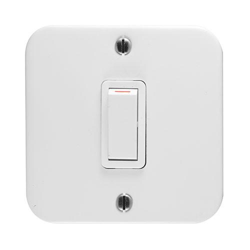 Crabtree Classic 1 Lever 1 Way Industrial Switch on Surface Box