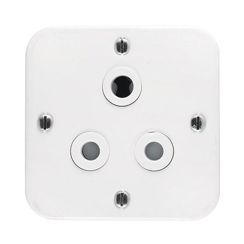 Crabtree Classic Industrial Single Unswitched STD Socket 164-1