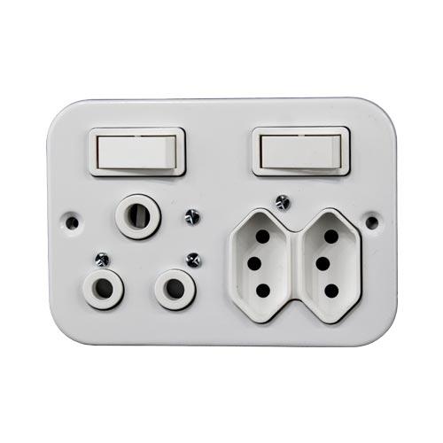 Crabtree Classic Industrial Combo Switch Socket 16A - Versatile Power Control