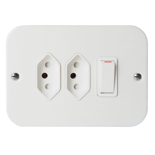 Crabtree Classic Double 164-2 Switched Industrial Socket