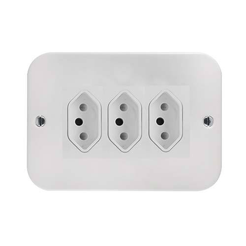 Crabtree Classic 3×164-2 Industrial Unswitched Socket