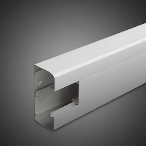 Legrand Snap-On Trunking - 1 Compartment 2M With Cover - White