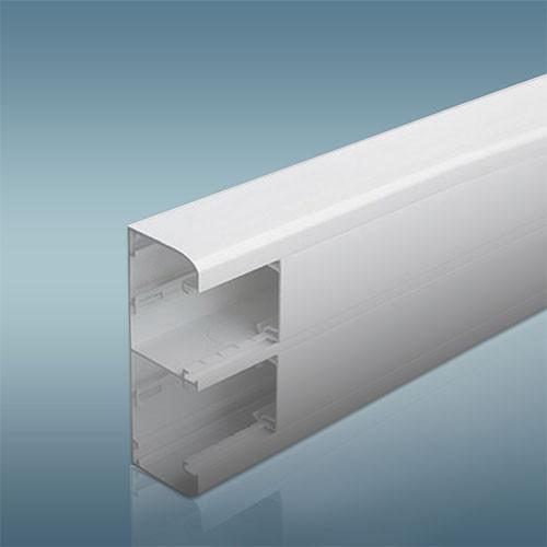 Legrand Snap-On Trunking - 2 Compartment 2M With Cover - White