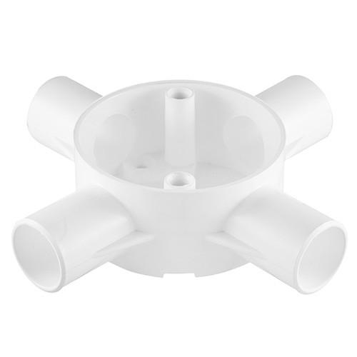 Crabtree Side Entry Conduit Box 4 Way 25Mm