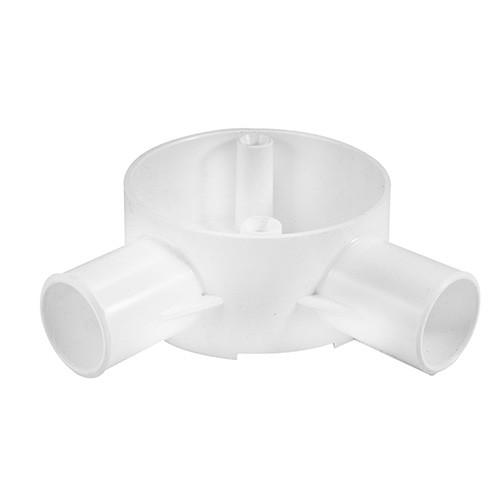 Crabtree Side Entry Angle Box 2 Way 25Mm
