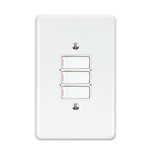 Lesco Steel 3 Lever 3X1 Way Switch