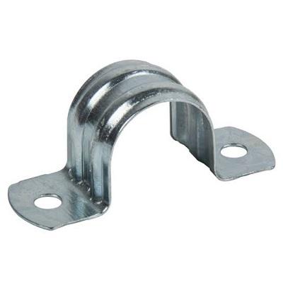 STEEL GALVANISED SADDLES 20MM (PKT X100)