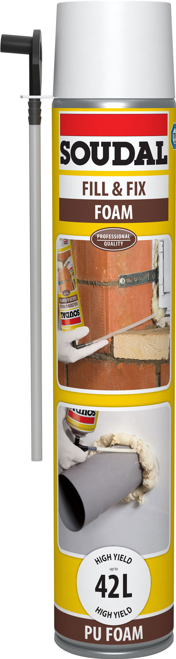 Filler Polyurethane Foam Soudal 500Ml
