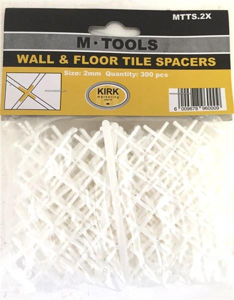 Tile Spacers 2Mm Box 300
