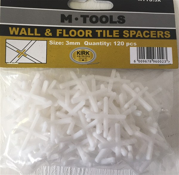 Tile Spacers 3Mm Box 120