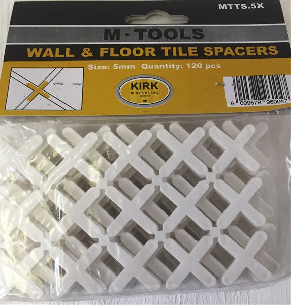 Tile Spacers 5Mm Box 120