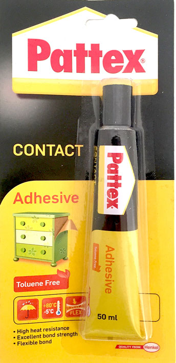 Adhesive Contact Pattex   50Ml Carded