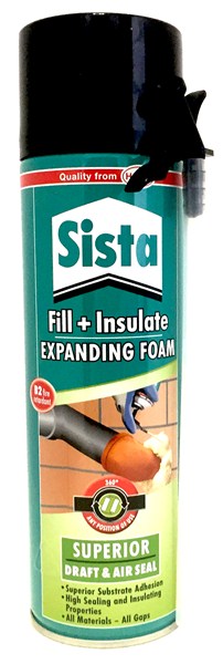 Filler Polyurethane Foam Sista 520Gr Aero