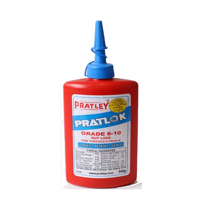 Adhesive Nutlock Pratley 50Gr Grade 6-10