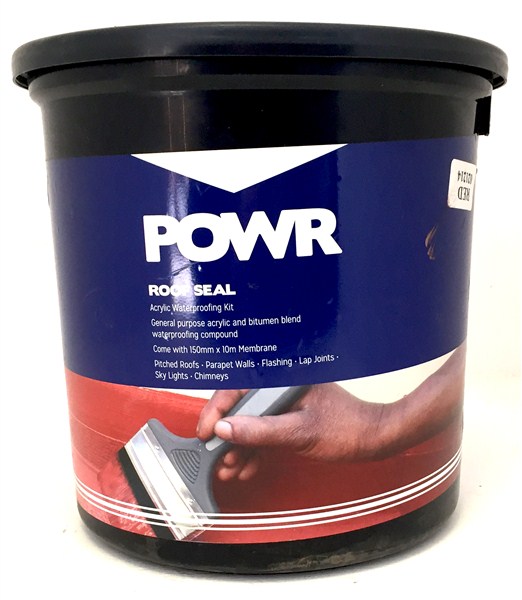 Roof Seal Kit Acryl 5Ltr Red C/W Membrane 150Mmx10Mt (Mi