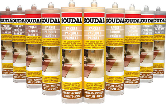 Sealant Parquet Light Oak Soudal 310Ml Cart