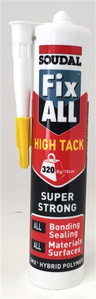 Sealant Fix All White Soudal 290Ml Cart