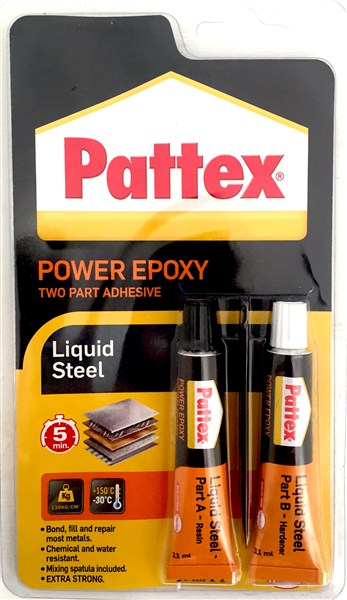 Adhesive Epoxy Pattex Metal Repair 22Ml Carded