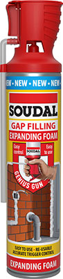 Filler Polyurethane Foam Genius Soudal 600Ml