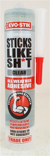 Adhesive Bostik Sticks Like Sh*T White 290Ml