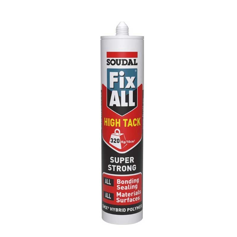 Adhesive Fix All High Tack 290Ml White Soudal