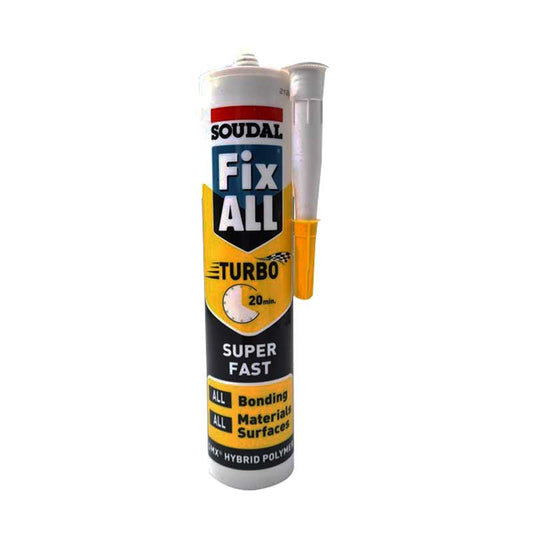 Adhesive Fix All Turbo White 290Ml White Soudal