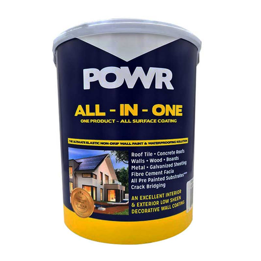 Powr All In One All Surface Coating Wet Land  5Ltr