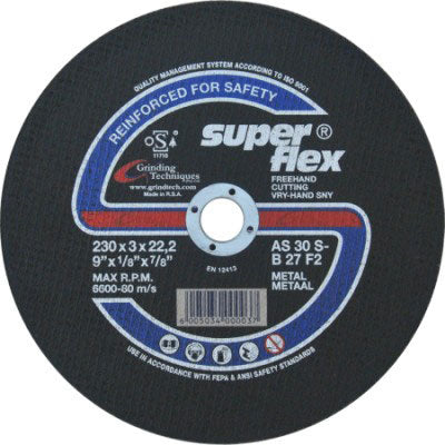 Abrasive Disc Cutting Steel S/Flex 230Mm*3.0Mm*22.2Mm