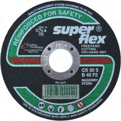 Abrasive Disc Cutting Stone S/Flex 180Mm*3Mm*22.2Mm