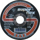 Abrasive Disc Grinding Steel S/Flex 115Mm*6.4Mm*22.2Mm