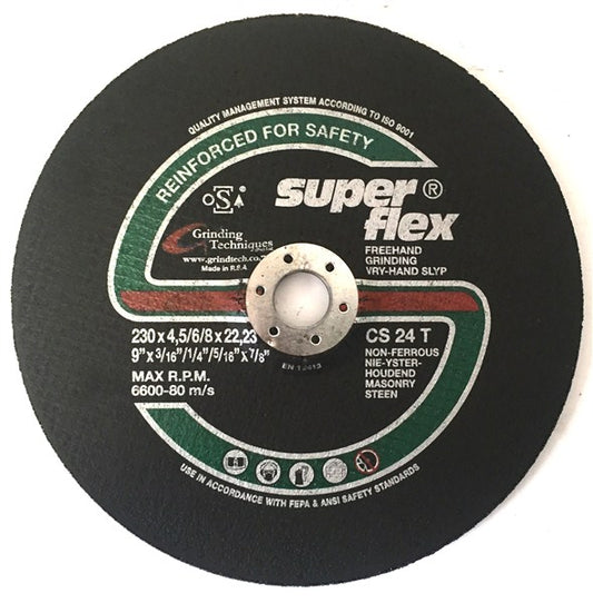 Abrasive Disc Grinding Stone S/Flex 230Mm*6Mm*22.2Mm