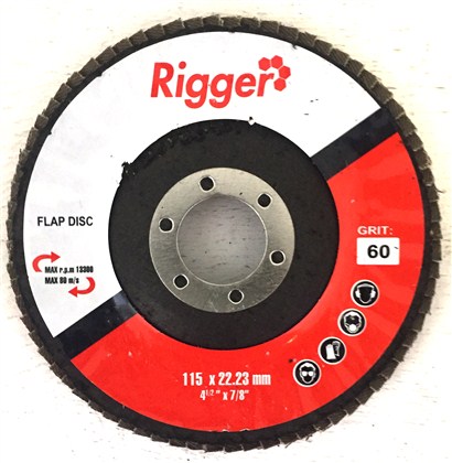 Abrasive Flap Disc Diy 115Mmx 60# Jav-Fdb