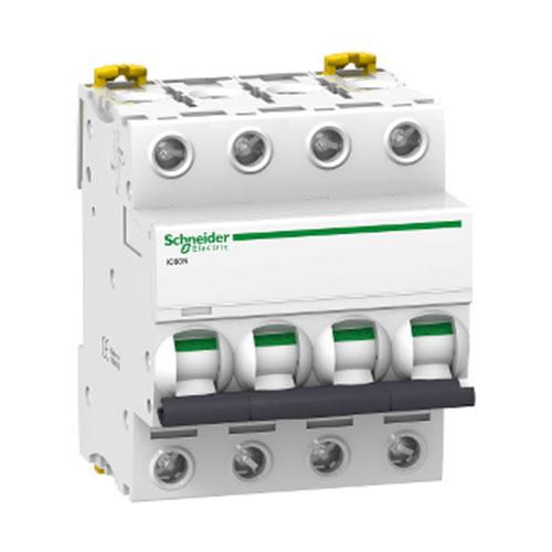 Schneider Electric Acti 9 Ic60N Din Mini Circuit Breaker C-Curve 4P