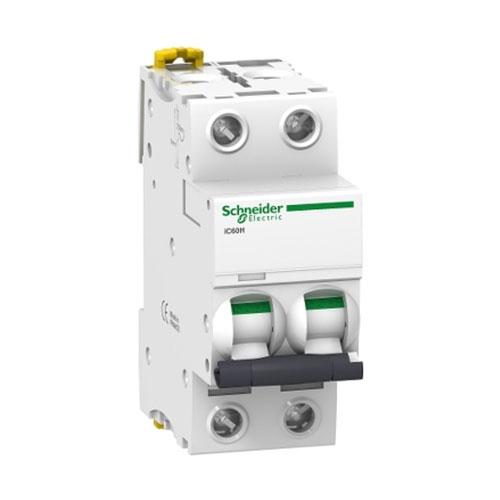 Schneider Electric Acti 9 Ic60H Din Mini Circuit Breaker C-Curve 2P