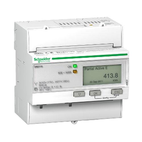 Schneider Electric Acti 9 Iem3110 Rail Mount Energy Meter 63A Pulse Mid