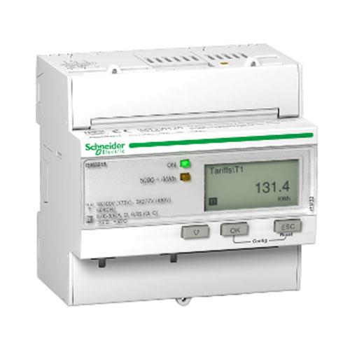 Schneider Electric Acti 9 Iem3215 Rail Mount Energy Meter 63A Tc Mid Multi-Tarif