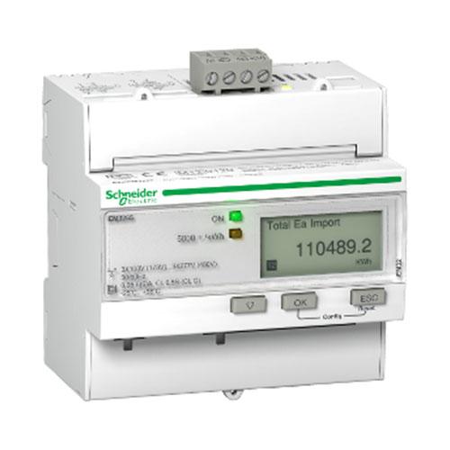 Schneider Electric Acti 9 Iem3255 Rail Mount Energy Meter 63A Tc Modbus Mid