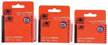 Staples Ross L/Duty 53/12Mm P/1000