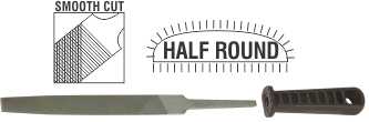 File Afile H/R Smooth 150Mm Sleeve