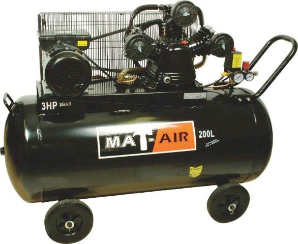 Compressor Matair 2.2Kw/3Hp 200L W/Style