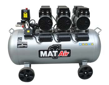 Compressor Matair 100Lt Oil Less Silent