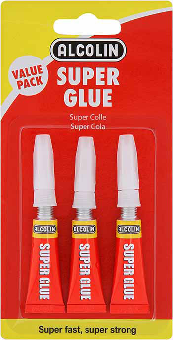 Alcolin Super Glue 3X3G Value Pack(12)