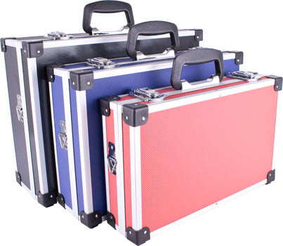 Hard Tool Case 3 In 1 Set Sml Red/ Med Blue/ Lrg Blk