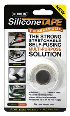 Alcolin Silicone Tape 3M White 005-80